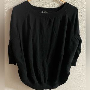 Small Black Express sweater
